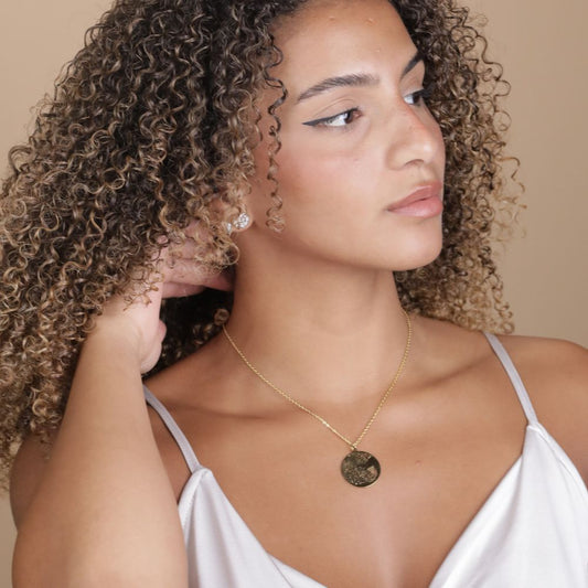 Istanbul Gold - City Map Necklace