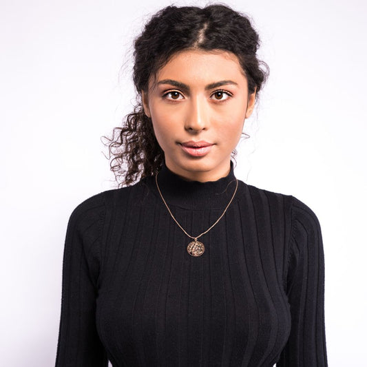 New York Rose Gold - City Map Necklace