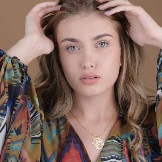 Tokyo Gold - City Map Necklace