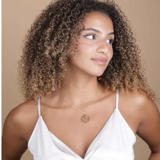 World Map Gold - Necklace