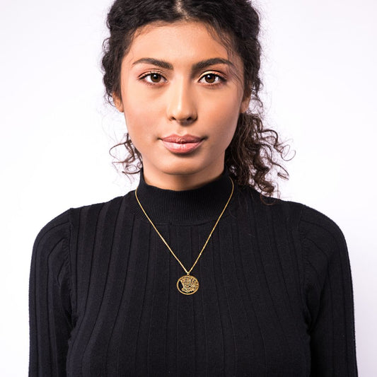 Los Angeles Gold - City Map Necklace